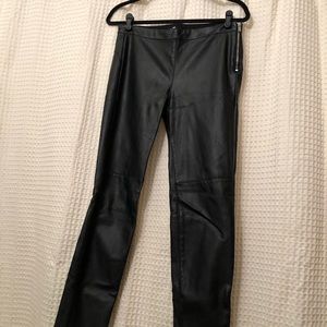 H&M Faux leather leggings in great condition